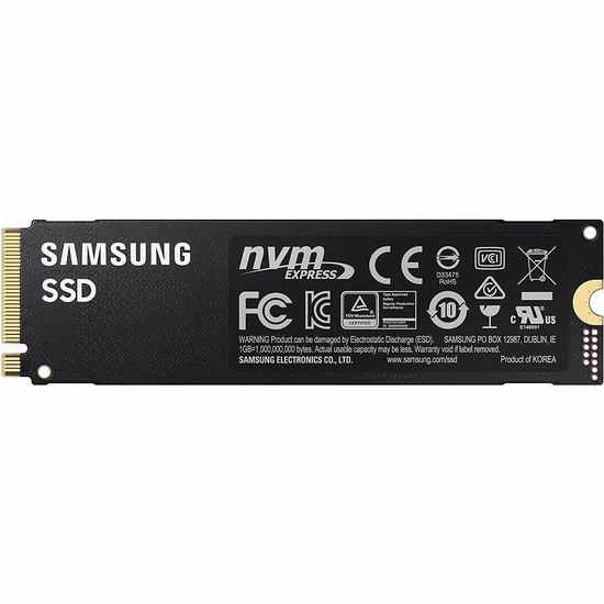 历史新低！Samsung 三星 980 PRO SSD M.2 NVMe 250GB/2TB 固态硬盘6.1折 69.99-369.99加元包邮！读取速度高达6900MB/s！