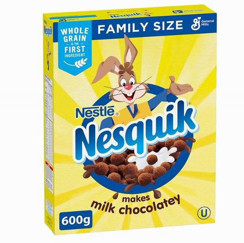  Nesquik 巧克力麦片 600克 4.97加元