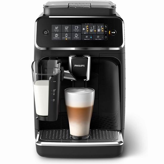  历史新低！Philips 飞利浦 3200系列 EP3241/54 LatteGo 全自动浓缩咖啡机6.5折 649.99加元包邮！会员专享！