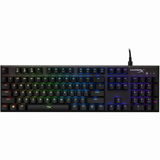  历史新低！HyperX HX-KB1SS2-US Alloy FPS RGB 机械游戏键盘5.8折 69.99加元包邮！