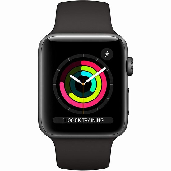  历史新低！Apple Watch Series 3 智能手表 199加元包邮！2色可选！