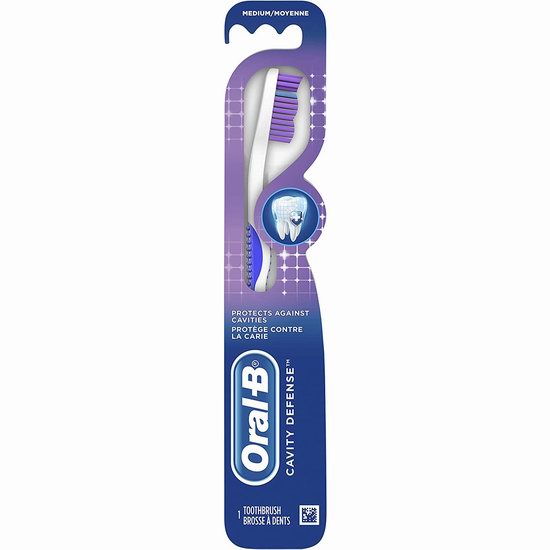  Oral-B Cavity 成人防蛀牙刷 0.84加元！