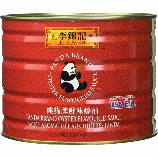  Lee Kum Kee 李锦记 熊猫牌鲜味蚝油（2.27公斤） 9.99加元