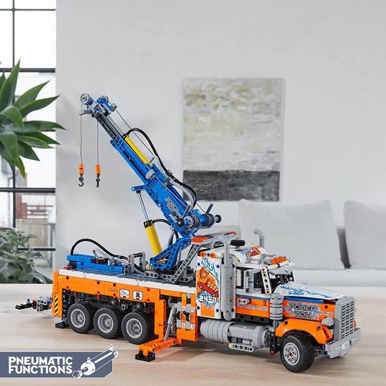  历史新低！LEGO 乐高 42128 机械系列 重型拖车（2017pcs）7.3折 159.99加元包邮！