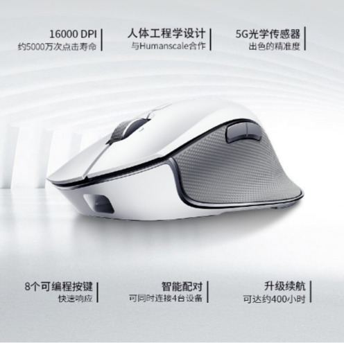  历史最低价！Razer Pro Click 人体工学无线鼠标 7.4折 99.99加元，原价 134.99加元，包邮