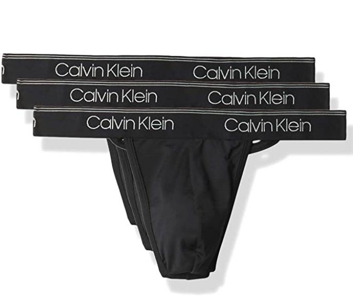  Calvin Klein男士丁字裤 3件套 29.92加元，原价 45.1加元
