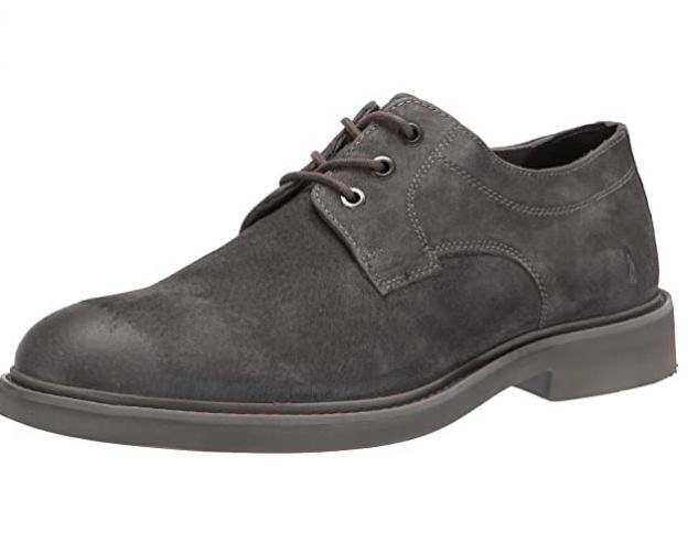  白菜价！Hush Puppies  Detroit Pt男士麂皮乐福鞋 39.66加元（8码），原价 120加元，包邮