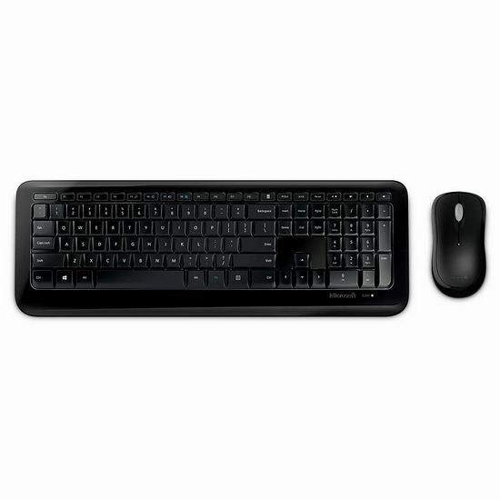  历史新低！Microsoft 850 PN9-00003 微软无线键盘+鼠标套装 24.99加元！