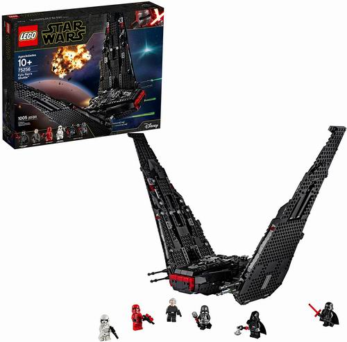 史低价！LEGO 乐高 75256 星球大战系列 凯洛·伦的穿梭机 7.8折 125加元