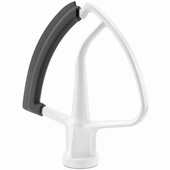  KitchenAid KFE5T Flex Edge 厨师机通用配件 软边搅拌桨5折 17.49加元！