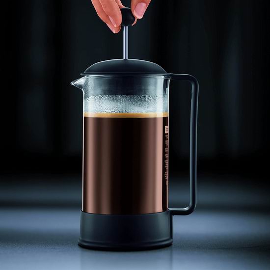  历史新低！Bodum Brazil 1.5升（12杯量） 法式压滤咖啡壶4.5折 18.15加元！