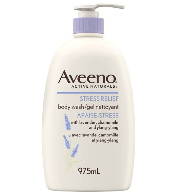  Aveeno 胶体燕麦/依兰/洋甘菊/薰衣草淋浴露 975 毫升 14.22加元（原价 16.97加元）！镇定舒缓压力