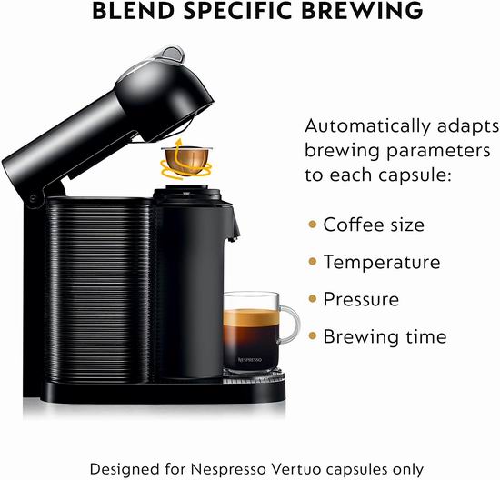 Nespresso Vertuo 胶囊咖啡机及咖啡机+奶泡机套装5.7折 149-219加元包邮！3色可选！