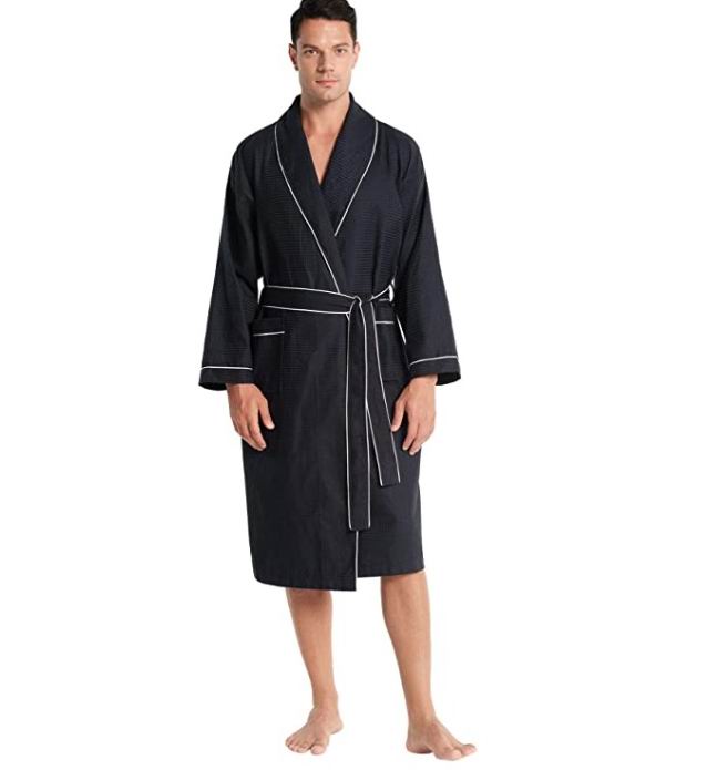  SIORO Kimono 华夫格男式浴袍 29.99加元（原价 42.99加元），多色可选