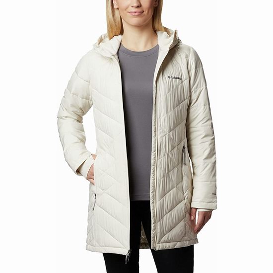  Columbia Heavenly 女式长款连帽防寒服 125加元（原价 209.99加元）！4色可选