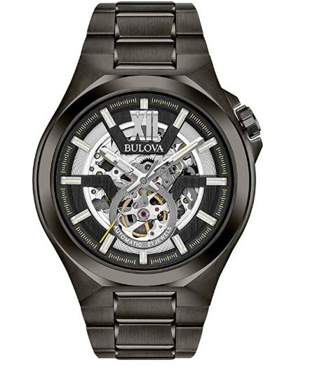  史低价！Bulova 男式自动机械 运动手表 6折 258加元，原价 429.99加元，包邮