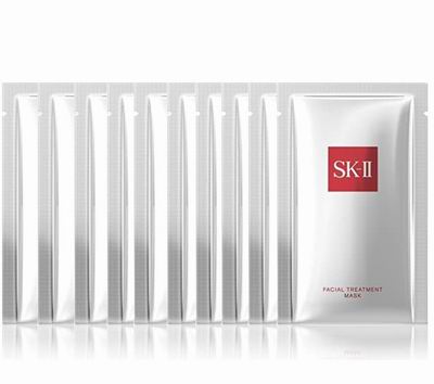  日亚自营：号称气死前男友面膜！SK-II 补水面膜 10张 146加元（含关税及运费），sephora同款价 181加元