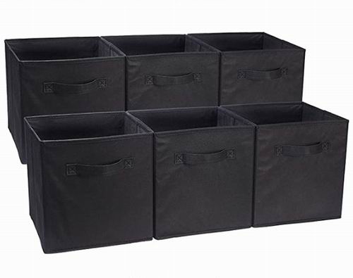  AmazonBasics 可折叠立方体收纳盒 6件套 16.48加元，原价 25.99加元