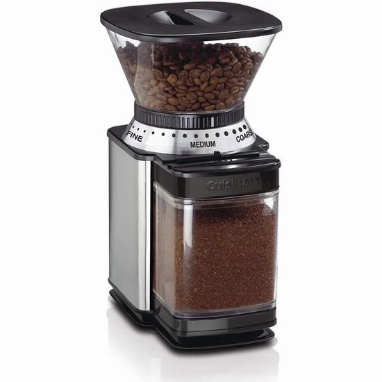  历史新低！翻新 Cuisinart BM-16IHR 全自动咖啡豆研磨机5.9折 29.34加元！