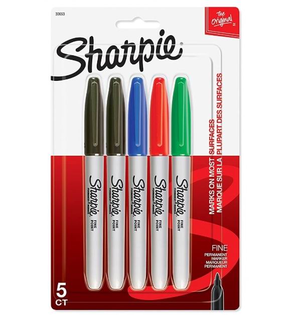  Sharpie 永久记号马克笔 2.97加元，原价 5加元