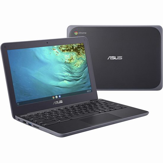  历史新低！ASUS 华硕 Chromebook C202XA 军用级防护 11.6英寸笔记本电脑6.4折 197.99加元包邮！