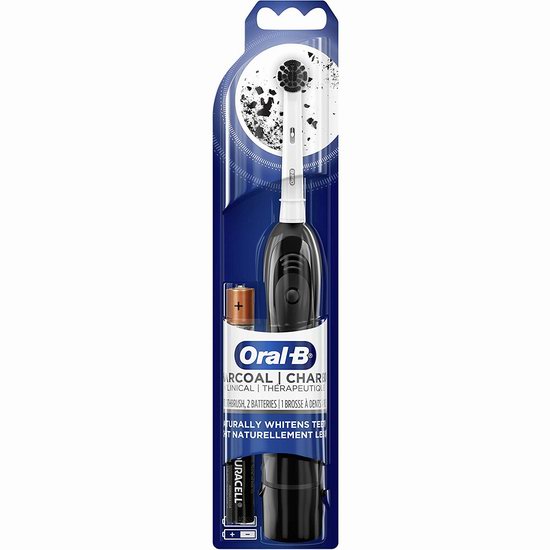  历史最低价！Oral-B Power Clinical 木炭美白 电动牙刷4.3折 6.99加元！