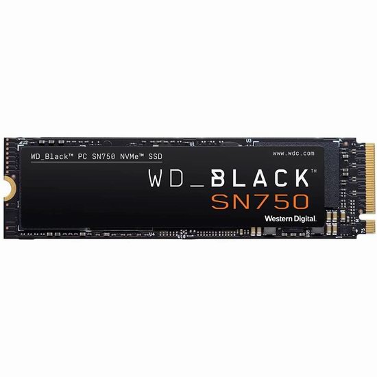  历史新低！WD_Black 西数 SN750 2TB NVMe 极速固态硬盘5.6折 254加元包邮！