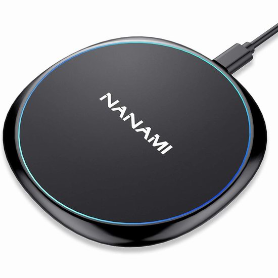  NANAMI 10W Qi 超薄无线充电板 14.44加元！