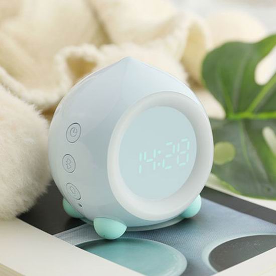 超级白菜！Petiarkit 高颜值 多功能 夜灯/温度计/声控/蓝牙音箱/睡眠训练 智能闹钟2.3折 6.99加元清仓！