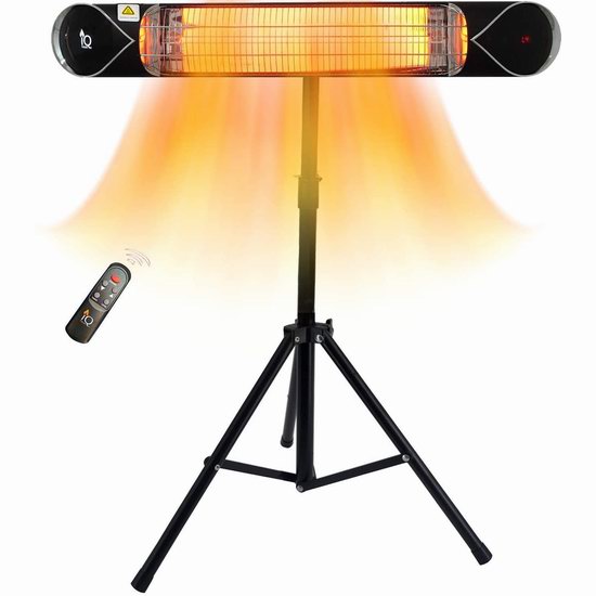  IQ HEAT 1500W 户外/室内 防风雨 红外线电取暖器6.5折 229.99加元限量特卖并包邮！