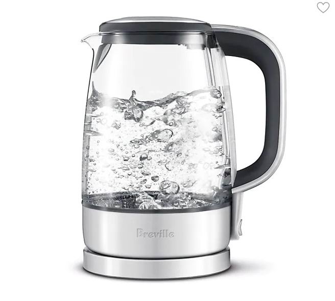  Breville BREBKE595XL 水晶透明热水壶 99.99加元，原价 149.99加元，包邮