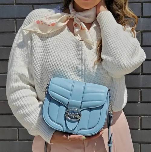  Coach Outlet Georgie马鞍包 135加元（2色），原价 450加元，包邮
