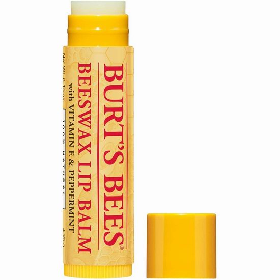  Burt's Bees 小蜜蜂 纯天然蜂蜡润唇膏4.9折 2.44加元包邮！