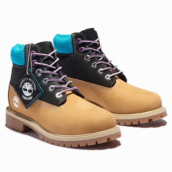  今日闪购：Timberland 添柏岚 大童防水登山靴5折 66.98加元包邮！2色可选！成人也能穿！