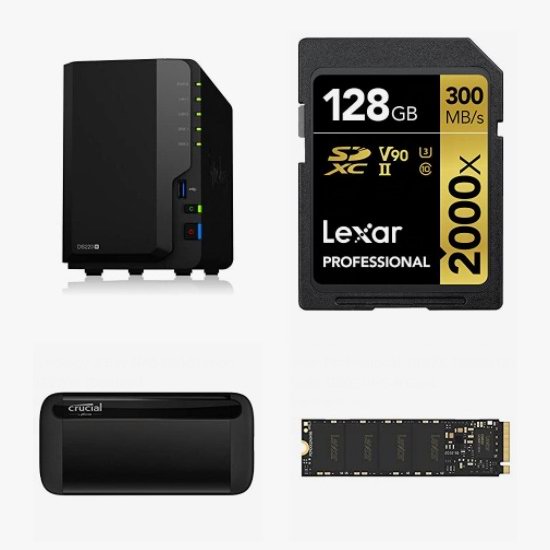  金盒头条：精选 Lexar、Crucial、Toshiba 等品牌SD储存卡、移动硬盘、固态硬盘、U盘等6.4折起！