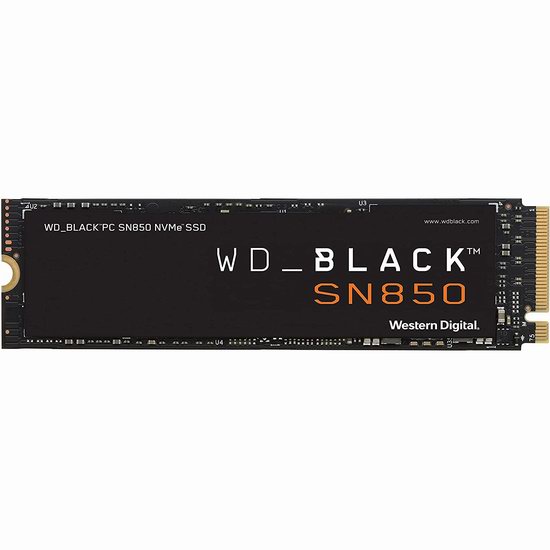  历史新低！WD_BLACK SN850 NVMe Gen4 PCIe 1TB/2TB SSD 固态硬盘 179.99-304.99加元包邮！