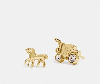  Coach Outlet 马车耳钉 23.2加元，原价 58加元，包邮