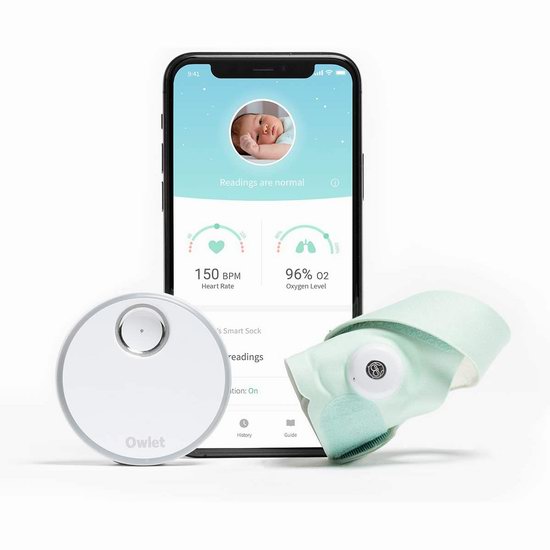  金盒头条：Owlet Smart Sock 3 心率血氧 第三代宝宝智能监控袜8折 319加元包邮！