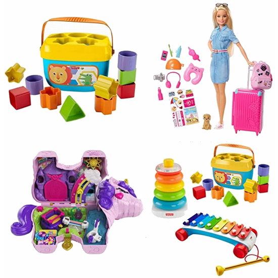  金盒头条：精选大量 Fisher-Price、Mega Bloks 等品牌儿童益智玩具5折起！会员专享！