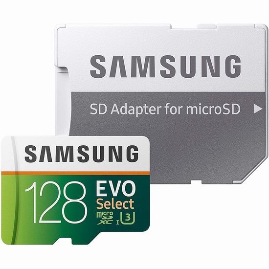  金盒头条：Samsung 三星 EVO Select 32/64/128/256/512GB microSDXC 闪存卡 11.99-82.99加元包邮！会员专享！