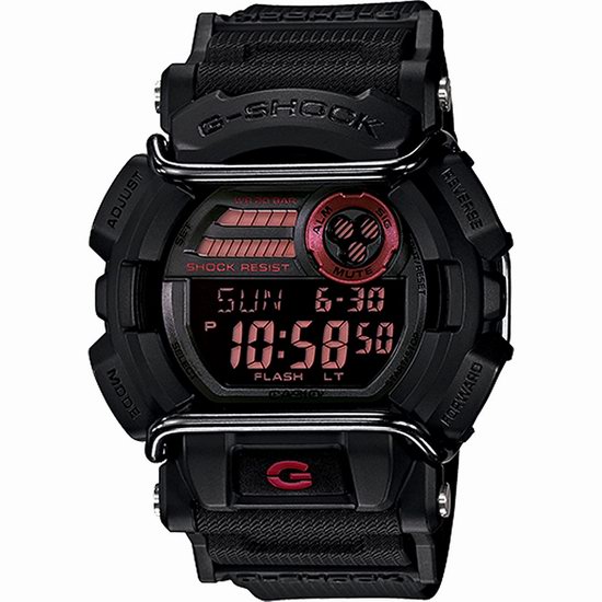  罕见折扣！Casio 卡西欧 GD-400-1CR G-Shock 军用级 三防腕表/手表4.9折 69.99加元包邮！