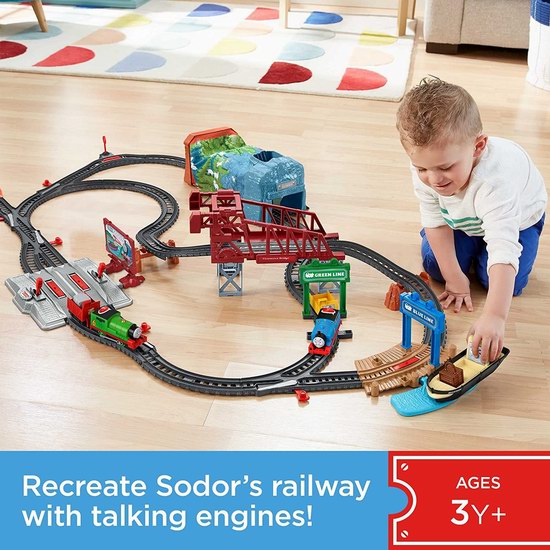  Fisher-Price 费雪 Thomas & Friends 托马斯机动小火车套装7.7折 57.74加元包邮！会员专享！