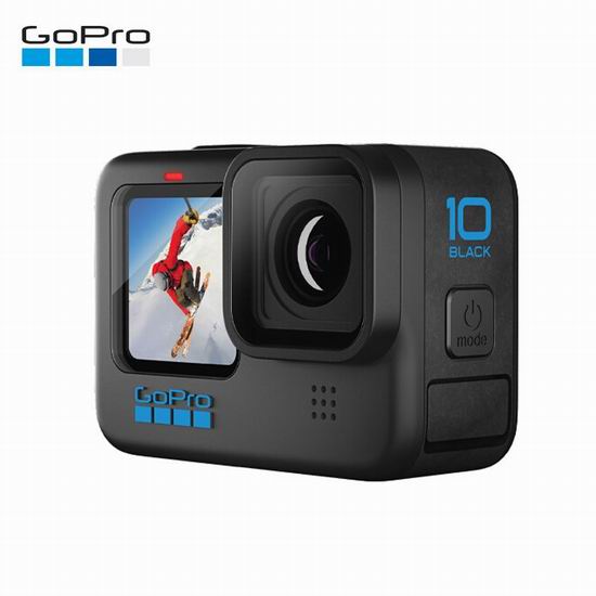 历史新低！GoPro HERO10 Vlog神器 运动相机 519.99加元包邮！支持5.3K 60fps录制！