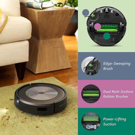 历史最低价！iRobot Roomba j7+ 7550 旗舰级 超智能扫地机器人 799.98加元包邮！另有j7版549.98加元！史上最智能！