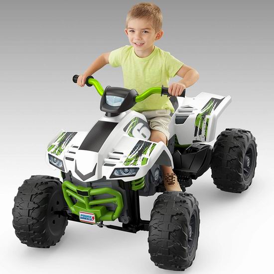  金盒头条：Fisher-Price 费雪 Power Wheels 儿童高速越野四轮电动赛车7折 279.99加元包邮！