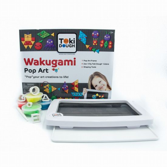  超级白菜！Toki Dough Wakugami DIY创意手工彩泥套装1.2折 4.99加元清仓！