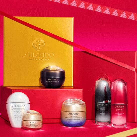  Shiseido 资生堂官网大促，购超值装就送最高价值140加元自选4件套大礼包！圣诞限量版超值装上新！