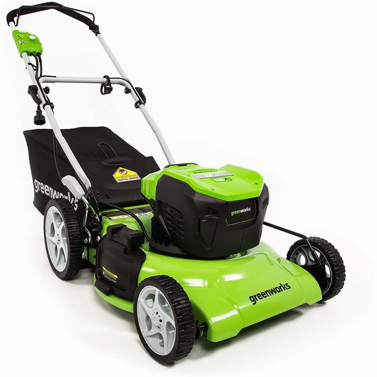  Greenworks MO13B00 21英寸 13安培 三合一电动割草机 278.07加元（原价339.15加元）