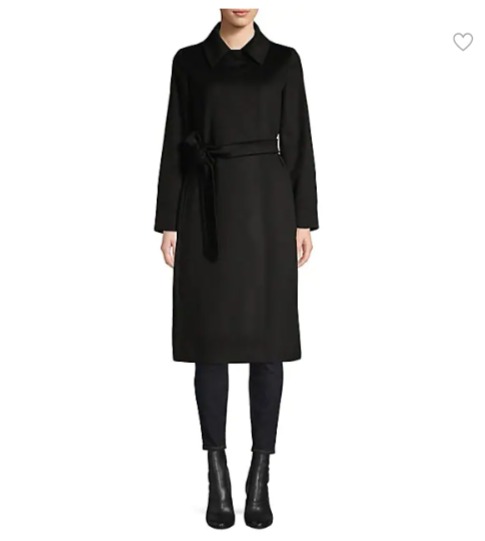  Max Mara Studio Collage 100% 初剪羊毛 束腰大衣 1050.99加元（原价 1415加元）+包邮！