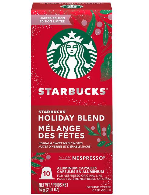  Starbucks 星巴克速溶咖啡及咖啡胶囊 7折起，浓缩冷萃黑咖啡7.26加元